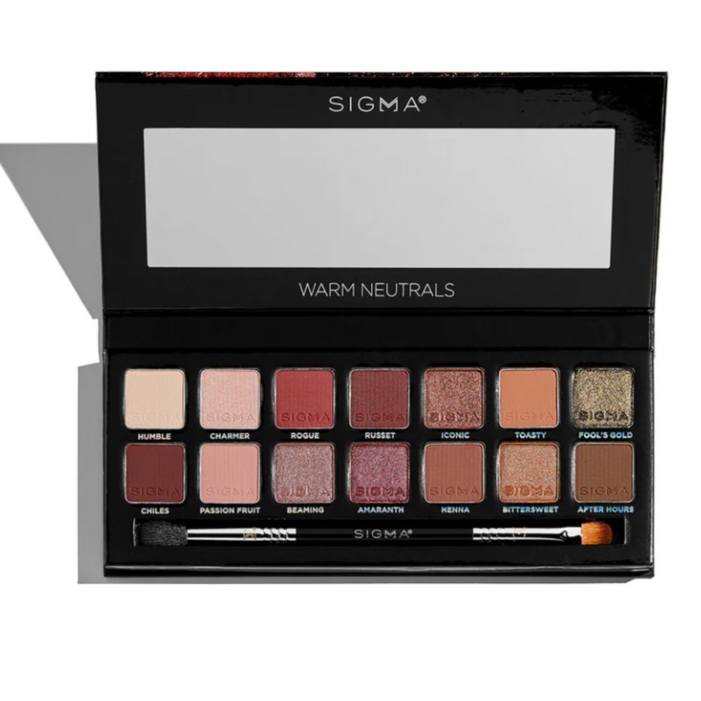 Sigma Beauty Warm Neutrals Eyeshadow Collection